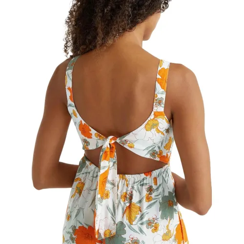 O'Neill Alba Jumpsuit O'Neill Alba Jumpsuit Női Ruha 31033-White Bluemchen