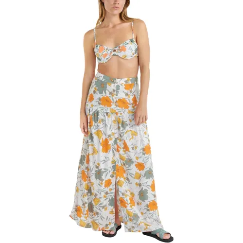 O'Neill Alofa Maxi Skirt O'Neill Alofa Maxi Skirt Női Szoknya 31033-White Bluemchen