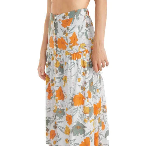 O'Neill Alofa Maxi Skirt O'Neill Alofa Maxi Skirt Női Szoknya 31033-White Bluemchen
