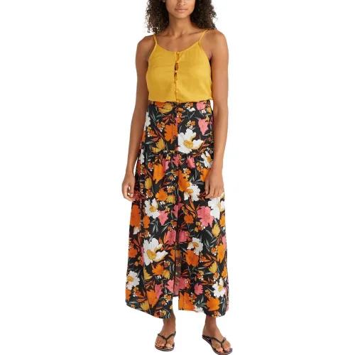O'Neill Alofa Maxi Skirt O'Neill Alofa Maxi Skirt Női Szoknya 39069-Black Bluemchen