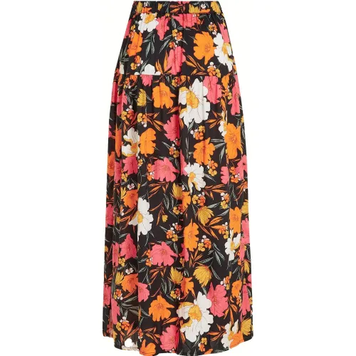 O'Neill Alofa Maxi Skirt O'Neill Alofa Maxi Skirt Női Szoknya 39069-Black Bluemchen
