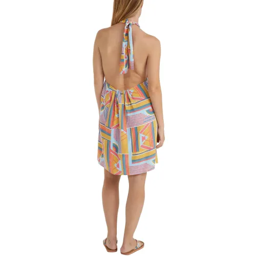 O'Neill Naima Wow Dress O'Neill Naima Wow Dress Női Ruha 32028-Yellow Art Geo