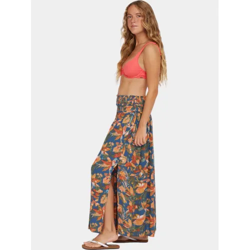 O'Neill Devyn Maxi Skirt O'Neill Devyn Maxi Skirt Női Szoknya 35155-Blue Painted Tropics
