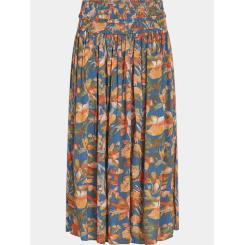 O'Neill Devyn Maxi Skirt O'Neill Devyn Maxi Skirt Női Szoknya 35155-Blue Painted Tropics
