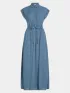 O'Neill Lori Maxi Shirt Dress Női Ruha 15064-Copen Blue