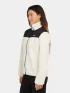 O'Neill Fwc Cruz Fuzzy Fz Hyperfleece Női Polár, középréteg 41017-Linen White Colour Block