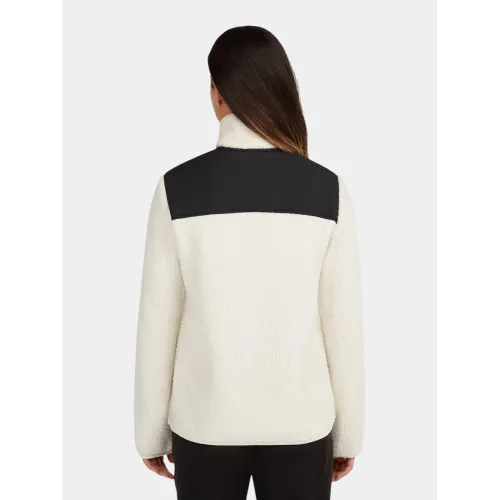 O'Neill Fwc Cruz Fuzzy Fz Hyperfleece Női Polár, középréteg 41017-Linen White Colour Block