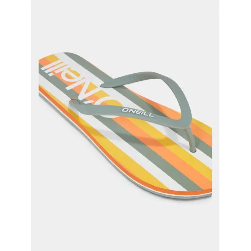 O'Neill Profile Graphic Sandals Női Papucs 32525-Orange Multistripe