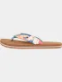 O'Neill Ditsy Sun Sandals O'Neill Ditsy Sun Sandals Női Papucs 35155-Blue Painted Tropics