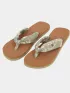 O'Neill Ditsy Sun Sandals O'Neill Ditsy Sun Sandals Női Papucs 36077-Green Textured Jungle