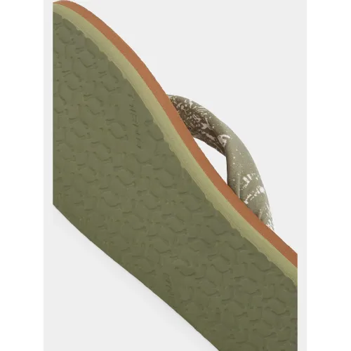 O'Neill Ditsy Sun Sandals O'Neill Ditsy Sun Sandals Női Papucs 36077-Green Textured Jungle