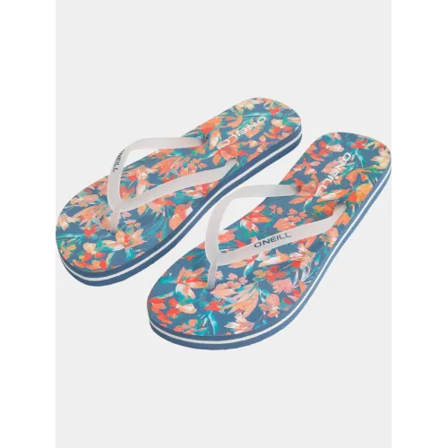 O'Neill Profile Graphic Sandals Női Papucs 35155-Blue Painted Tropics