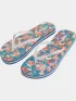 O'Neill Profile Graphic Sandals Női Papucs 35155-Blue Painted Tropics