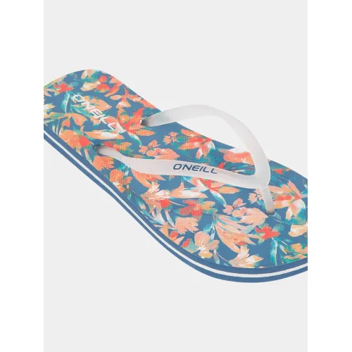 O'Neill Profile Graphic Sandals Női Papucs 35155-Blue Painted Tropics