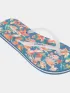 O'Neill Profile Graphic Sandals Női Papucs 35155-Blue Painted Tropics