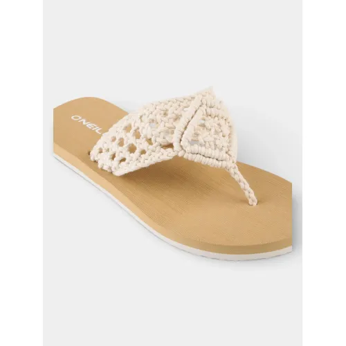O'Neill Ditsy Crochet Sandals Cipő Papucs 11010-Snow White