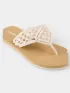 O'Neill Ditsy Crochet Sandals Cipő Papucs 11010-Snow White