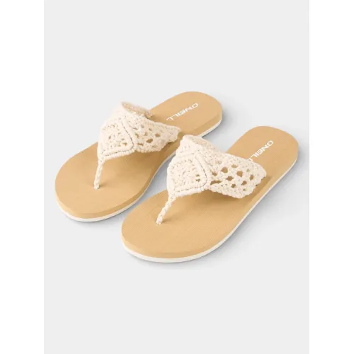 O'Neill Ditsy Crochet Sandals Cipő Papucs 11010-Snow White