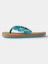 O'Neill Ditsy Sun Sandals Cipő Papucs 36100-Green Island Sky