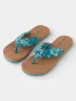 O'Neill Ditsy Sun Sandals Cipő Papucs 36100-Green Island Sky