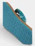 O'Neill Ditsy Sun Sandals Cipő Papucs 36100-Green Island Sky