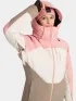O'Neill Carbonite Snow Jacket O'Neill Carbonite Snow Jacket Női Síkabát, Snowboard Kabát 44030-Genuine Pink Colour Block