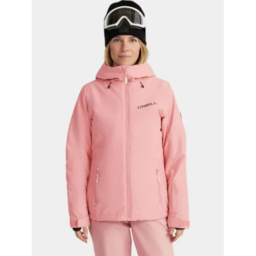O'Neill Aplite Snow Jacket O'Neill Aplite Snow Jacket Női Síkabát, Snowboard Kabát 14030-Genuine Pink