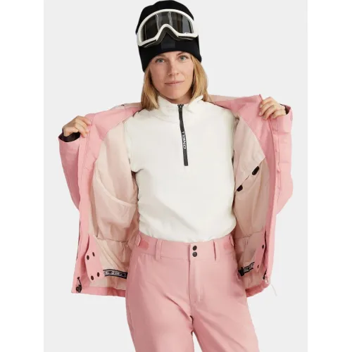 O'Neill Aplite Snow Jacket O'Neill Aplite Snow Jacket Női Síkabát, Snowboard Kabát 14030-Genuine Pink