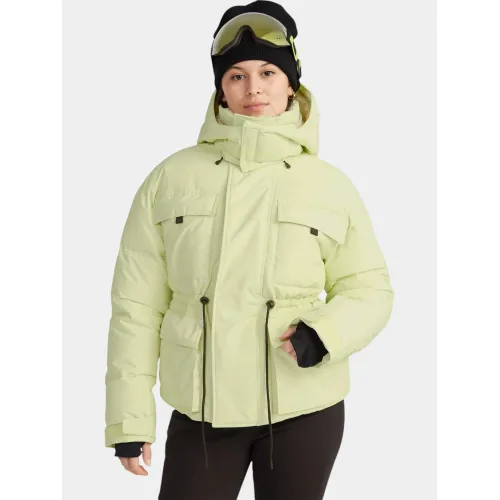 O'Neill Frostbloom Hybrid Jacket O'Neill Frostbloom Hybrid Jacket Női Síkabát, Snowboard Kabát 16045-Lime Wash