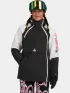 O'Neill FWC Play Asymmetric Snow Jacket Női Síkabát 49010-Black Out Colour Block