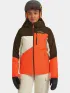 O'Neill FWC Cruz Triple Snow Jacket Női Síkabát 47032-Coffee Bean Colour Block