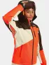 O'Neill FWC Cruz Triple Snow Jacket Női Síkabát 47032-Coffee Bean Colour Block