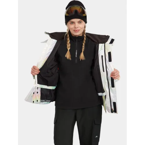 O'Neill FWC Cruz Hybrid Snow Jacket Női Síkabát 11016-Pearl