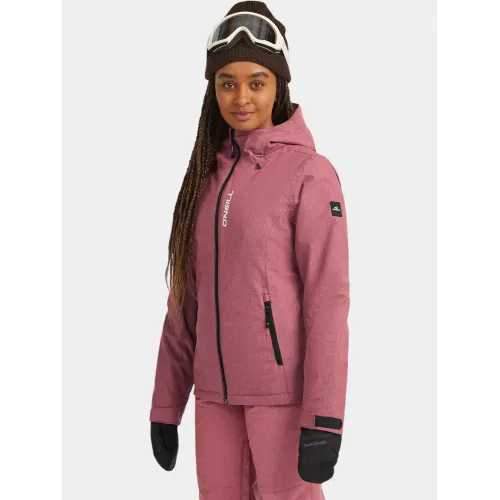 O'Neill FWC Cruz Melange Snow Jacket Női Síkabát 14040-Skater Pink