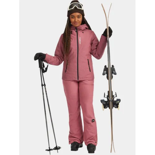 O'Neill FWC Cruz Melange Snow Jacket Női Síkabát 14040-Skater Pink