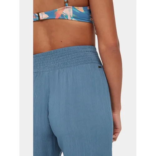 O'Neill Johnny Smocked Waist Pants O'Neill Johnny Smocked Waist Pants Női Hosszúnadrág 15064-Copen Blue