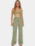 O'Neill Johnny Smocked Waist Pants O'Neill Johnny Smocked Waist Pants Női Hosszúnadrág 36077-Green Textured Jungle