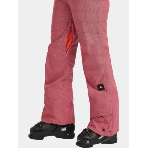 O'Neill FWC Cruz Melange Snow Pants Női Sínadrág, Snowboard Nadrág 14040-Skater Pink