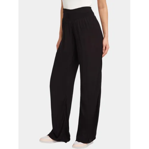 O'Neill Johnny Smocked Waist Pants Női Hosszúnadrág 19010-Black Out