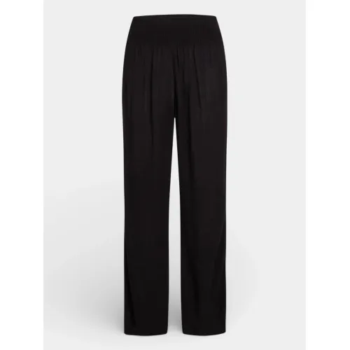 O'Neill Johnny Smocked Waist Pants Női Hosszúnadrág 19010-Black Out