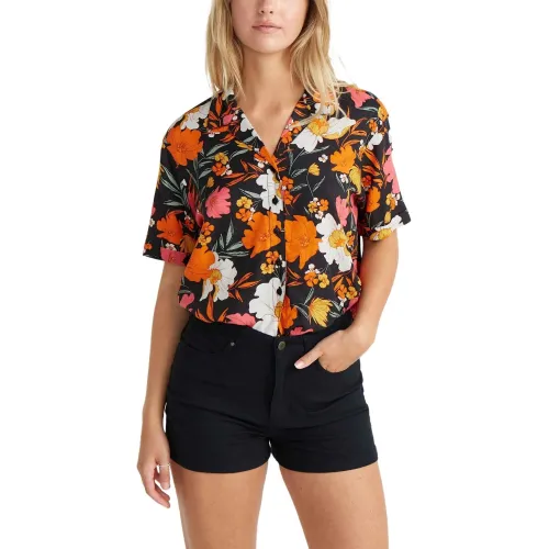 O'Neill Essentials  Stretch 5 Pkt Shorts Női Rövidnadrág 19010-Black Out