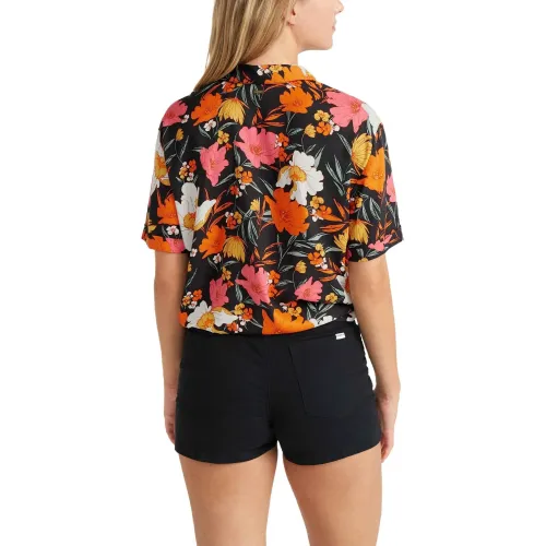 O'Neill Essentials  Stretch 5 Pkt Shorts Női Rövidnadrág 19010-Black Out