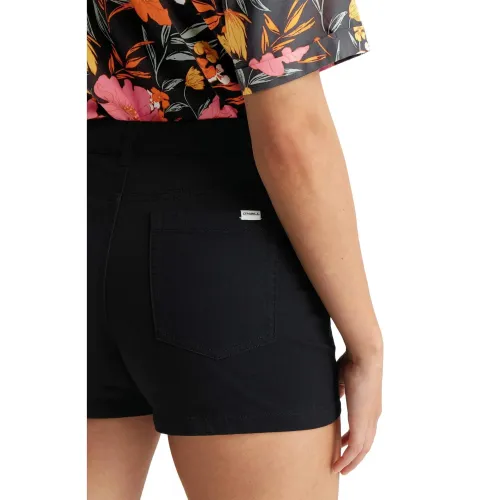 O'Neill Essentials  Stretch 5 Pkt Shorts Női Rövidnadrág 19010-Black Out