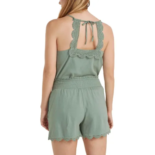 O'Neill Essentials Ava Smocked Shorts Női Rövidnadrág 16017-Lily Pad