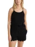 O'Neill Essentials Ava Smocked Shorts Női Rövidnadrág 19010-Black Out