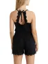 O'Neill Essentials Ava Smocked Shorts Női Rövidnadrág 19010-Black Out