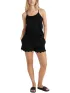 O'Neill Essentials Ava Smocked Shorts Női Rövidnadrág 19010-Black Out