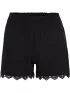 O'Neill Essentials Ava Smocked Shorts Női Rövidnadrág 19010-Black Out