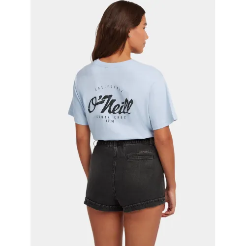 O'Neill Tasia Denim Shorts Női Rövidnadrág 19010-Black Out