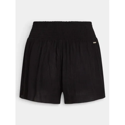O'Neill Johnny Smocked Waist Shorts Női Rövidnadrág 19010-Black Out